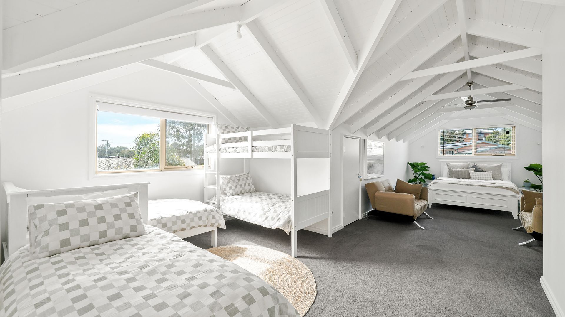 6 bedrooms, iron/ironing board, travel cot, Internet