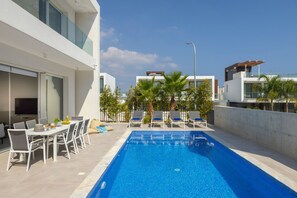 A heated pool - Protaras Bay View Villa 11 (Protaras)