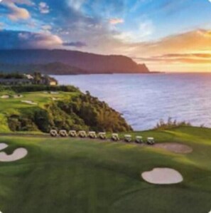 Golf - Ka'Oi Resort, Princeville Kauai, HI.-1 Bd Dlx (Princeville)