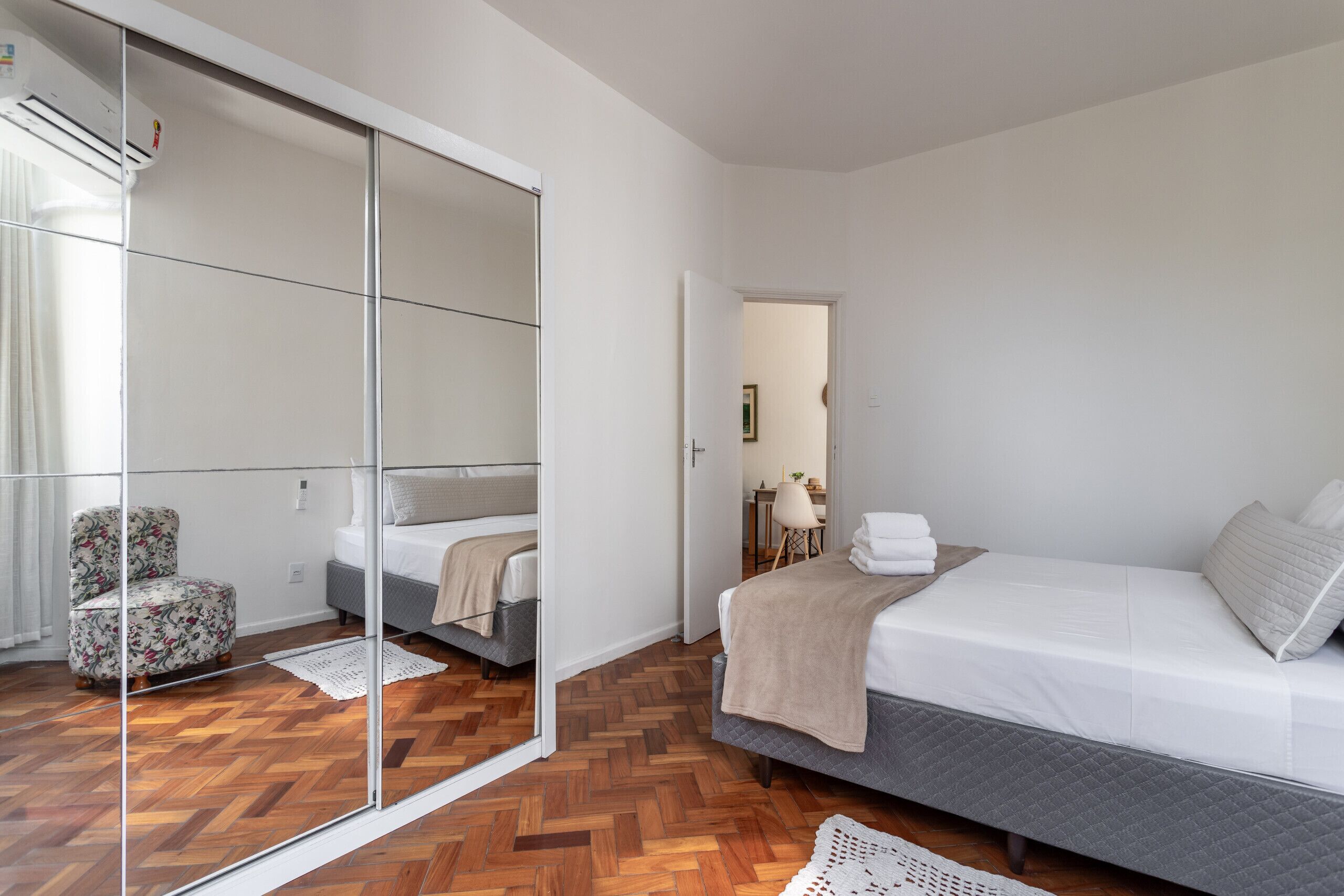 1 bedroom, iron/ironing board, travel crib, free WiFi