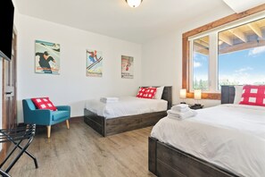 Deluxe-alpehytte - bjergudsigt | Individuelt design, individuel indretning, gratis Wi-Fi