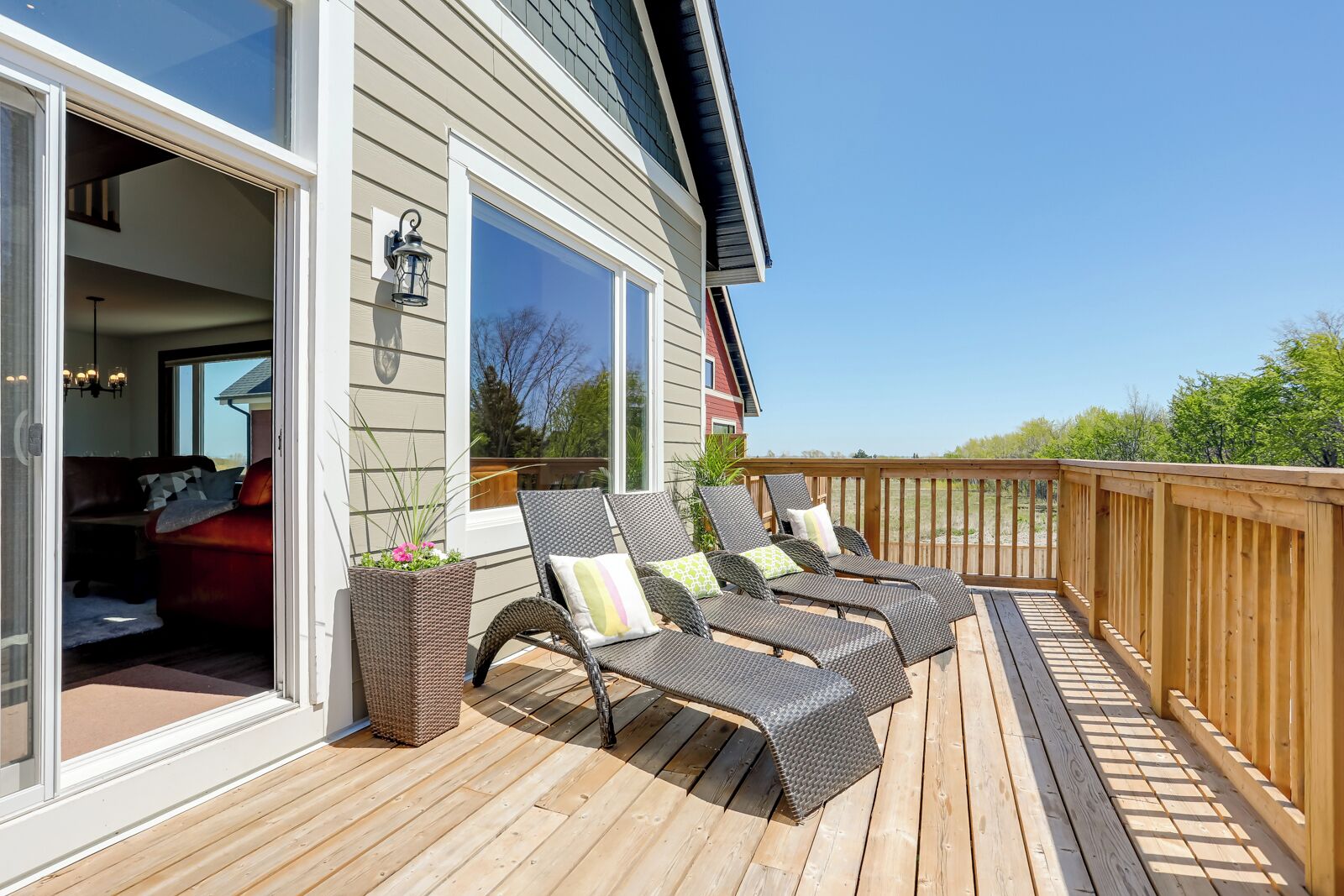 프리미엄 샬레, 산 전망 | 테라스/파티오