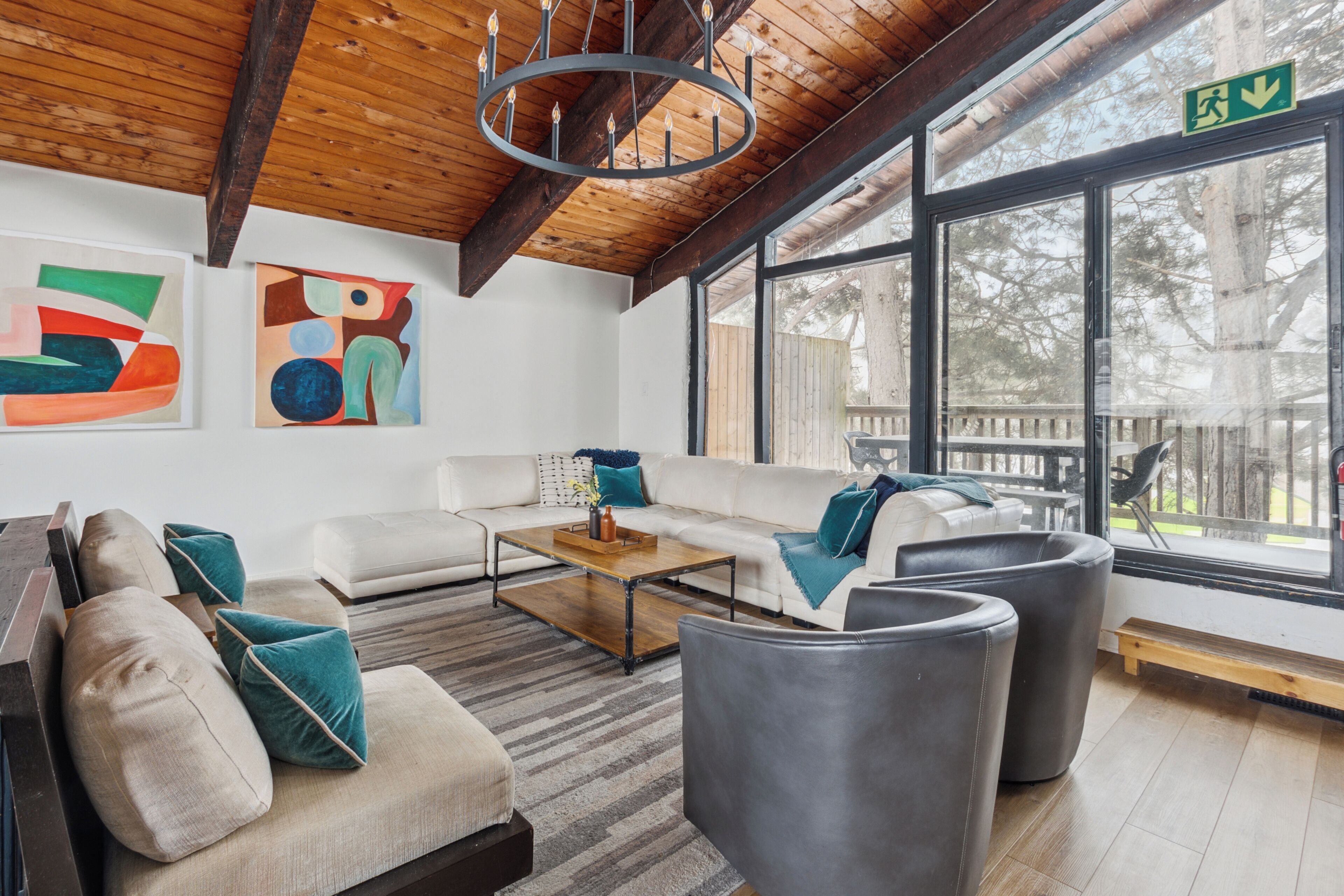 Alpehytte – classic, fjellutsikt | Oppholdsområde