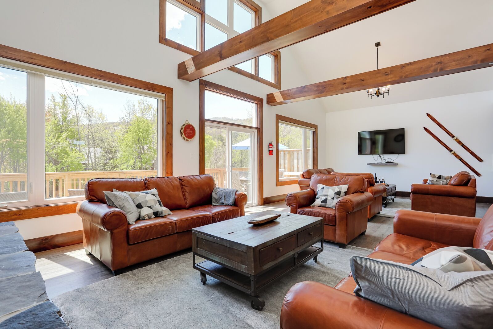 Chalet Premium, vistas a la montaña | Zona de estar