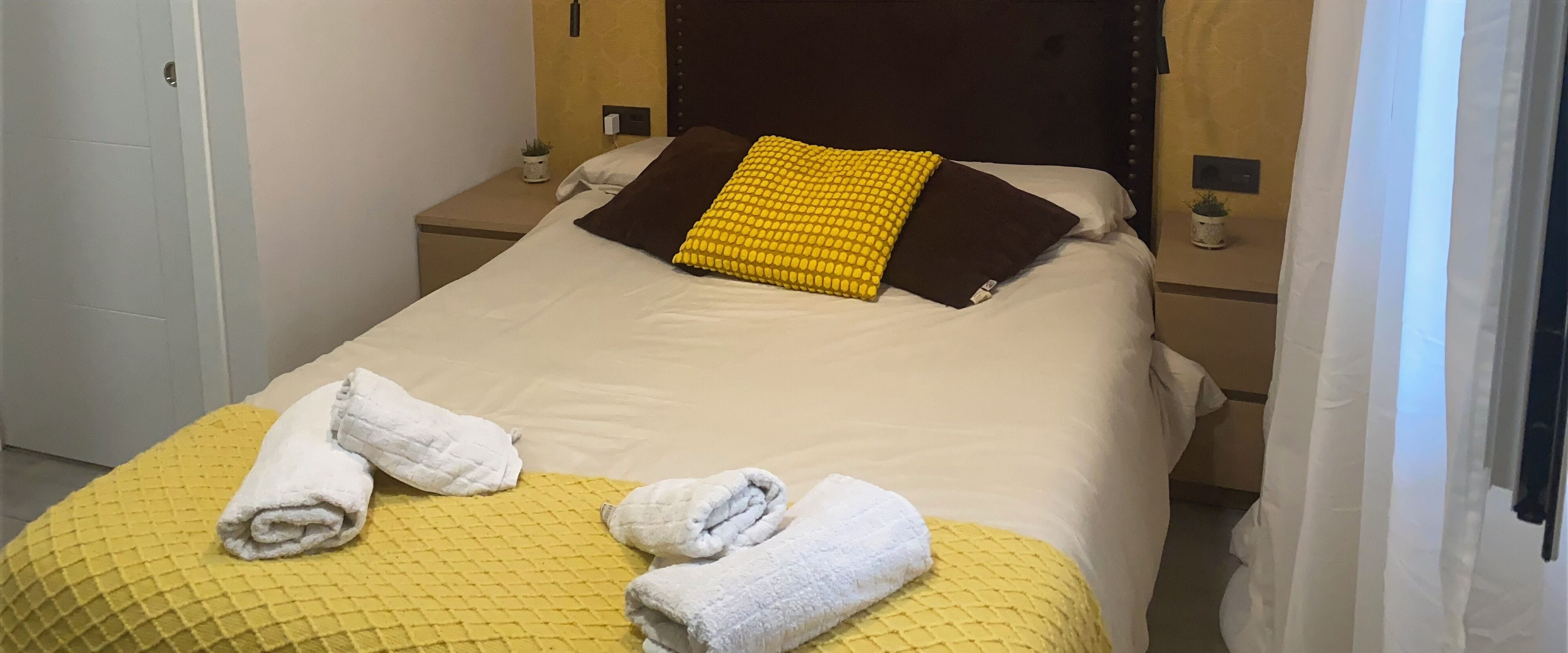 1 室のベッドルーム、アイロン / アイロン台、WiFi、ベッドシーツ