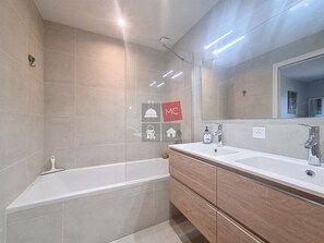 Shower, hair dryer