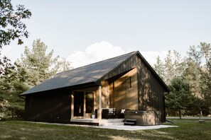 Exterior - Haven+Hyde: Charming 2-bd, 1 bath HOT TUB at Castle Rock Lake, WI (New Lisbon)