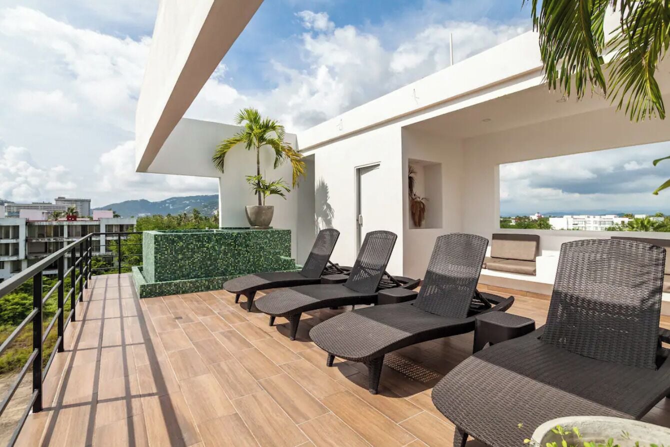 Terraza en la azotea