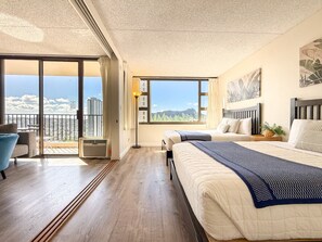 1 habitación, tabla de planchar con plancha y wifi