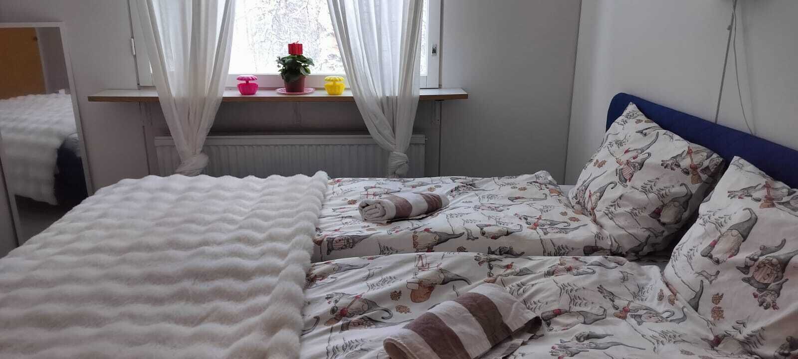 Casa família, 3 quartos, vista para o jardim | Roupas de cama premium, roupa de cama