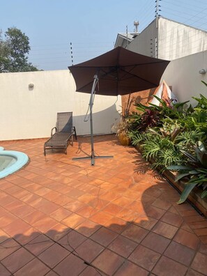 Deluxe House, Private Pool, City View | Terrace/patio