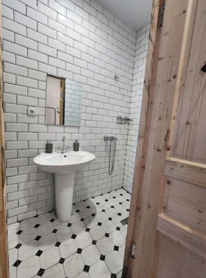 Handdoeken, zeep, toiletpapier