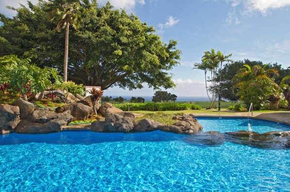 Outdoor pool - Ka'Oi Resort, Princeville Kauai, HI.- Studio Dlx #2
(Princeville)