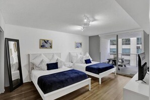 1 bedroom, desk, iron/ironing board, WiFi