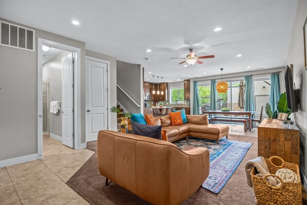 Luxury House, Mountain View | Living area - Entrada at Moab 421 and 425 (Moab)