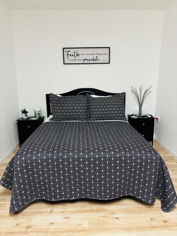 1 bedroom, iron/ironing board, free WiFi, bed sheets