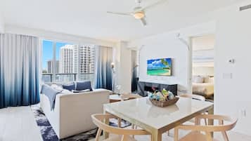 Televisie en een stereo