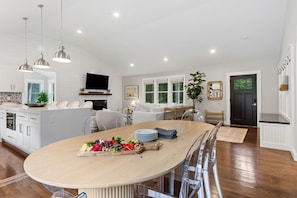 Dining - Upscale Secluded Home w/Central AC, Pool & Firepit (Centerville,)