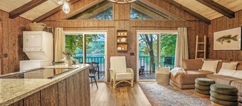 Charming Cabin on Lake Malone – Perfect Getaway! ~Lakefront w/ firepit~