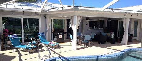 Außenpool, beheizter Pool