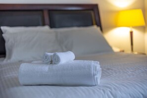 1 soverom, strykejern/-brett, wi-fi og sengetøy