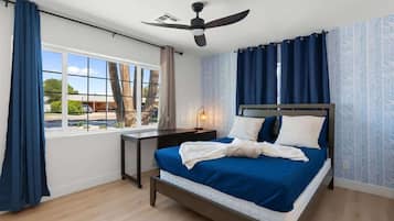 4 bedrooms, WiFi, bed sheets