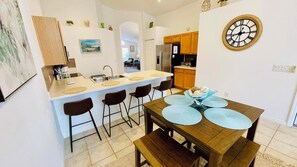 Dining - Stunning South facing vacation home w/ pool & spa! (Davenport)