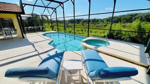 Piscine chauffée