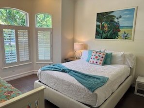 3 bedrooms, iron/ironing board, travel cot, WiFi