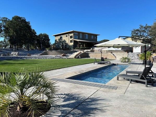 Außenpool, beheizter Pool