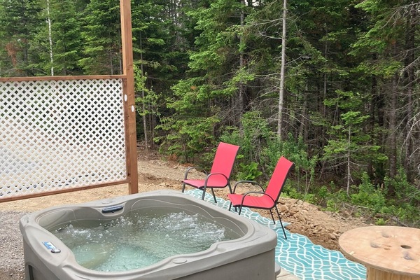 Bain à remous extérieur