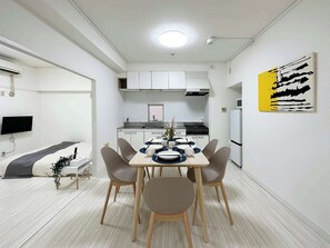 Appartement, 3 chambres, non-fumeurs, cuisine | Fer et planche à repasser, Wi-Fi gratuit