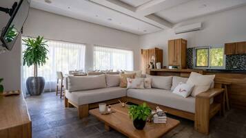 TV, stereo, offices