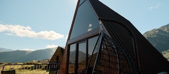 Outside Kazbegi 

Cabin 2