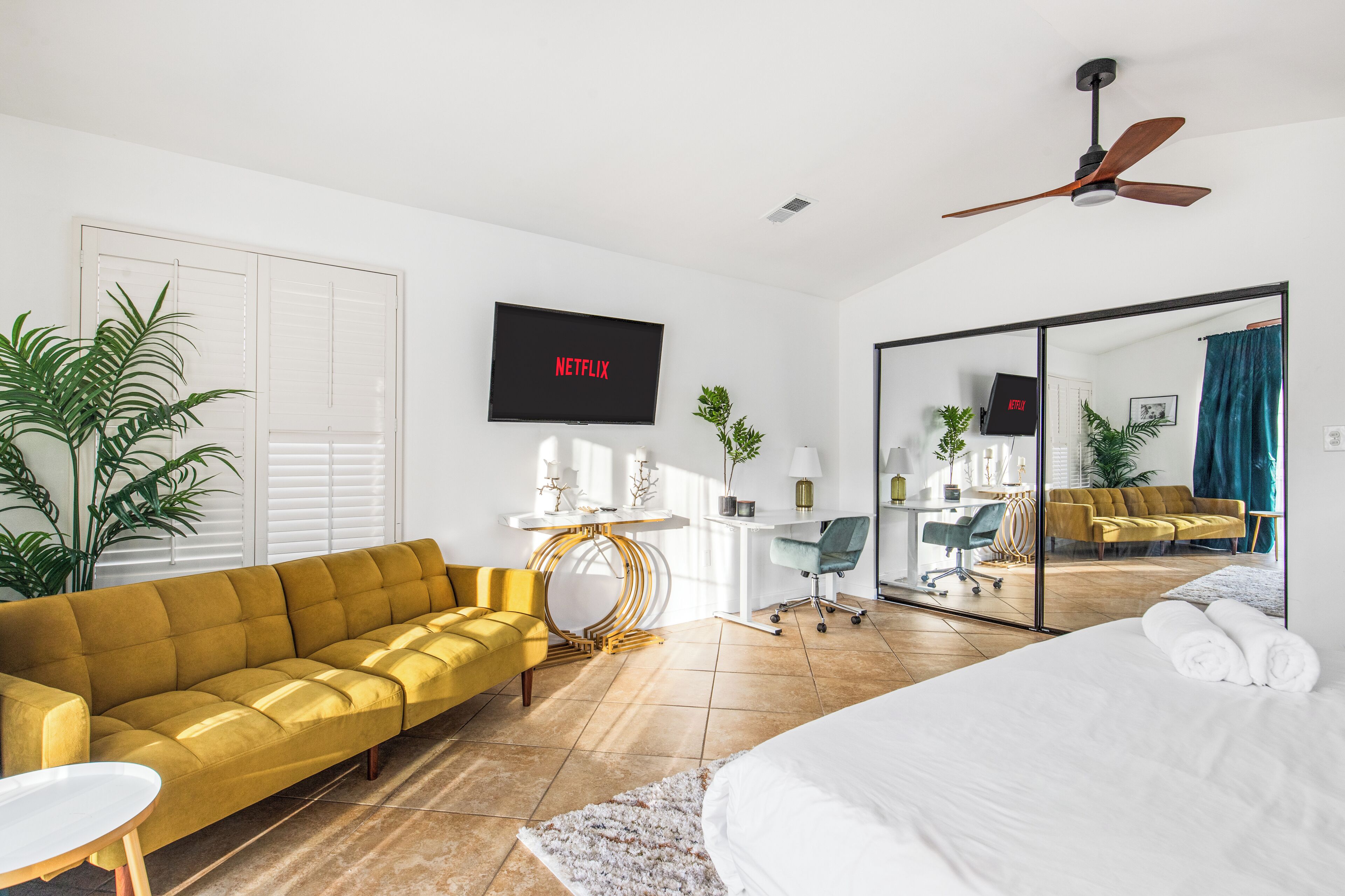 3 chambres, bureau, fer et planche à repasser, Wi-Fi gratuit