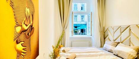 1 chambre, Wi-Fi, draps fournis