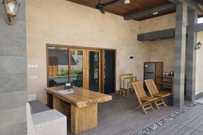 Terrace/patio - Taman Senang - Private Pool Villas - Gili Air (Gili Air)