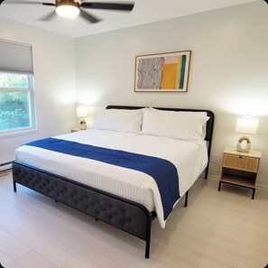 3 bedrooms, iron/ironing board, WiFi, bed sheets