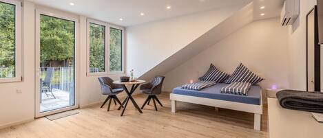 1 غرفة نوم وواي فاي مجانًا وملاءات أسرّة