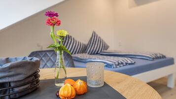1 Schlafzimmer, kostenloses WLAN, BettwÀsche