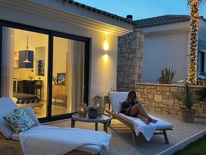 Terrace/patio - Garden Suite, Beautiful Seaview & close to Beach (Zakynthos)