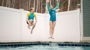 Beheizter Pool