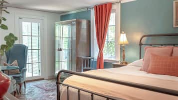 1 slaapkamer, een strijkplank/strijkijzer, gratis wifi, beddengoed