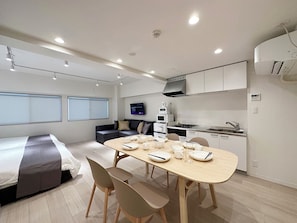 Superior Studio Suite, Balcony | Iron/ironing board, free WiFi