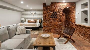 5 habitaciones, tabla de planchar con plancha, cuna de viaje y wifi