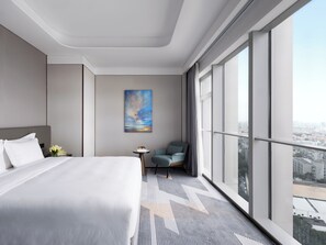 Deluxe Suite, 1 King Bed | View from room - Cordis Shanghai Seaworld (Shanghai)