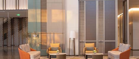 Sala de estar en el lobby