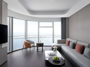 Suite Deluxe, 1 trĂšs grand lit | Vue de la chambre
