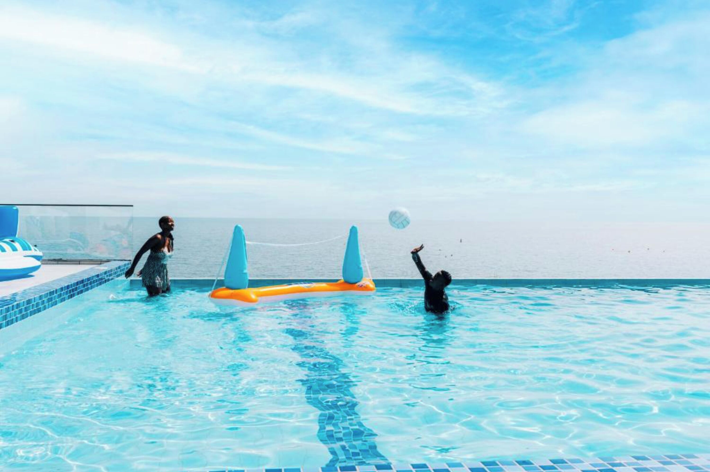 Alberca al aire libre 