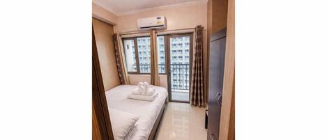 1 Schlafzimmer, Bügeleisen/Bügelbrett, kostenloses WLAN, Bettwäsche